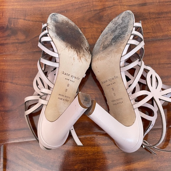 Authentic Kate Spade Leather shoes Size 9 - Picture 4 of 9